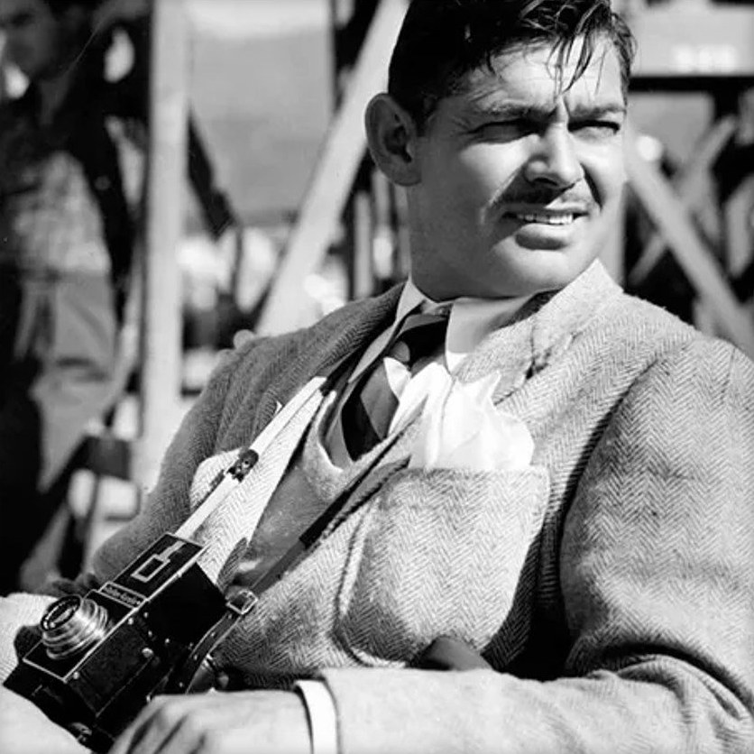 Clark Gable with a Reflex Korelle